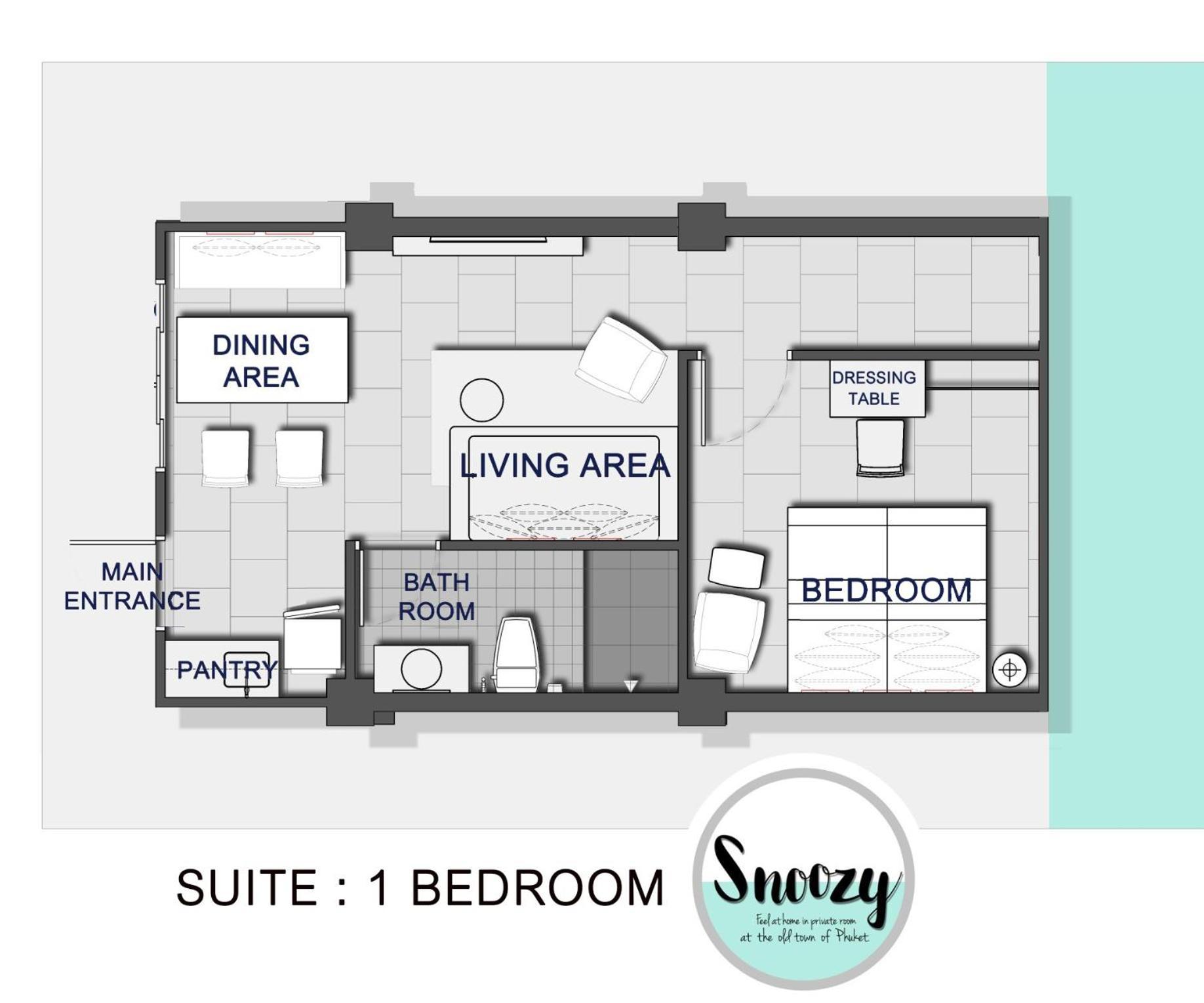Snoozy Guesthouse Phuket المظهر الخارجي الصورة